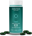 Iwi Life Eye Omega-3, 30 Softgels (30 Servierungen), Vegan Pflanzenbasierte Algen Omega 3 mit EPA + DHA, Gesunde Augen- & Vision-Unterstützung Nahrungsergänzung, Krill & Fisch Öl Alternative, Keine Fishy Nachgeschmack