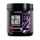 NutraBio Intra Blast Bcaa Powder Amino Acid Supplement, Elektrolyt & Hydration Blend, Intra, Pre Workout & Muskel Erholung, 20g Eaa Aminosäuren Pulver, 5g Glutamin- Trauben Berry Crush, 30 Servieren