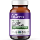 Neues Kapitel Women's Multivitamin Advanced Formula for Stress, Knochen, Immune, Beauty & Energy Support, Höhere Levels von vollwertigen, essentiellen Nährstoffen für Frauen + Eisen + Vitamin D3, 120 Count