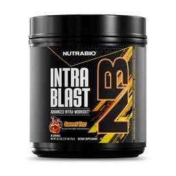 NutraBio Intra Blast Bcaa Powder Amino Acid Supplement, Elektrolyt & Hydration Blend, Intra, Pre Workout & Muskel Erholung, 20g Eaa Aminosäuren Pulver, 5g Glutamin- Sweet Tea, 30 Servieren