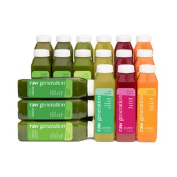Raw Generation Skinny Juice Cleanse (3-Tage) - Beste Saftreinigung für Detox und Gewichtsverlust | Reduziertes Aufblähen & Erhöhte Energie | 100% rohe & kaltgepresste Säfte