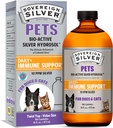 Sovereign Silver Pets Immune Support - Kolloidal Silber, Bio-Active Silber Hydrosol, für Hunde und Katzen, 10 ppm, Liquid Twist Top, 16 Fl Oz, (473 mL)