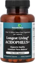 Futurebiotics Longest Living Acidophilus Plus Kapseln, 100-Count