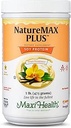 Maxi-Gesundheit NatureMAX PlusTM Energy Support Meal Ersatzgetränk Soy Protein Powder - Sugar Free Diet Supplement - 1 Lb - Natural Vanilla Flavor - Kosher Vitamin
