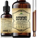 Quinine Liquid Extract 2oz – Restless Legs Syndrom Relief & Leg Cramps PM Nacht Cramp Relief – All-Natural Cinchona Officinalis Bark Tincture für Cramp Defense, Verdauungsgesundheit & Immununterstützung