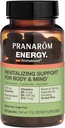 Pranarom - Aromaboost Energy Kräuterergänzung - für Körperliche und Mentale Fatigue - Guarana - Vitamine B6 B9 B12 - Pure Scots Pine Essential Oil - 60 Count