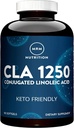 MRM Nutrition CLA 1250 | Keto Friendly | 80% CLA Hohe Potenz | 1000mg CLA pro Kapsel | Gesunde Fette | Glutenfrei | 30 Portionen