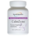 Transformation Die Genesis der guten Gesundheit Enzyme CalmZyme Supplement mit Enzymen & Kräutermischung, Maximierung der Verdauung von Nährstoffen, Produktion von Energie & Aid in Immununterstützung, 100 Kapseln