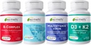 EZ Melts Wellness Starter Pack, Sugar-Free, 1-3-Monats-Versorgung