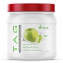 Metabolic Nutrition, TAG, Trans Alanyl Glutamin, 100% L-Glutamin Peptidpulver, Pre Intra Post Workout Supplement, 400 Gramm (40 Servierungen) (Green Apple)