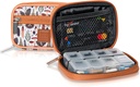 Hergestellte einfache Kit Pille Case - Wöchentliche Medizin Organizer mit abnehmbaren siebentägigen Vitamin & Supplement Box (Light Brown Woods)