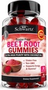 Sugar Free Beet Root Gummies - Nitric Oxide Gummis mit Kokosöl für höchste Absorption - Unterstützt Energie & Ganz Körper Gesundheit - Delicious Erdbeer Flavor - 60 Count (30 Tage Versorgung)