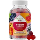 High Prebiotic Fiber Gummis für Kinder - Nahrungsfaser-Ergänzungen für Verdauung & Verstopfung - Chicory Root Kinder Immungummis - Non-GMO & Vegan Verdauungsergänzungsmittel - 120 Count