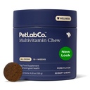 PetLab Co. 22 in 1 Hund Multivitamin - unterstützen Hund Immunantwort, Haut, Mantel, Gelenke & Gesamtgesundheit - Vitamine A, E, D, B12, Mineralien, Antioxidantien - Kaubare Schweineschlamm - Verpackung Mai Vary