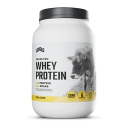 Levels Gras Fed Whey Protein Powder, No Artificials, 24G Protein, Vanilla Bean, 2LB