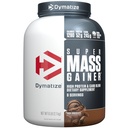 Dymatize Super Maß Gainer Protein Powder, Rich Chocolate, 52g Protein, 1g Creatin, 1280 Kalorien, 10.7g BCAAs, 245g Carbs, Enthält Whey Protein Powder, Isolate und Casein (8 Servierungen)