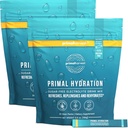 Primäre Ernte Elektrolyte Pulverpackungen Primäre Hydration, einfache offene Pakete, Energy Drink Mix 2 Pack Bundle (Lemon Berry, 60 Packs)