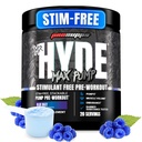 ProSupps Mr. Hyde Max Pump Pre Workout Powder - Stim-Free Preworkout unterstützt Blutfluss, Muskelvolumen & Endurance - Koffeinfreies Nitric Oxid Gym & Fitness Supplements (Blue Razz, 20 Servierungen)