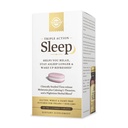 Solgar Triple Action Sleep, 60 Tri-Layer Tablets - Time-Release Melatonin & L-Theanine Plus Kräutermischung - Hilft Ihnen, sich zu entspannen, Fall Asleep Fast & Stay Asleep Longer - Non-GMO, Gluten Free - 60 Portionen