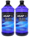 American Biotech Labs ASAP 10 PPM Silber Sol Immunsystem Unterstützung | 2 Packung von 32 Oz Totalling 64 Oz