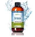 Liquid Iron Supplement für Damen - High Potency Sublingual Iron Drops - Vegan Liquid - Geschmackloser Flavor - Premium-Ergänzung für Herren, Damen und Kinder - 8 Unzen - Nutrinoche