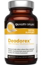 Qualität des Lebens - Entgiftung Unterstützung - Kampf Bad Breath und Body Odor - Deodorex - 60 Vegicaps
