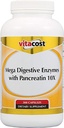 Vitacost Mega Verdauungsenzyme mit Pancreatin 10X - 300 Kapseln
