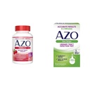 AZO Cranberry Urinary Tract Health Supplement & Urinary Tract Infection (UTI) Teststreifen, genaue Ergebnisse in 2 Minuten, Klinisch getestet, Einfach zu lesen Ergebnisse, 3 Zähler