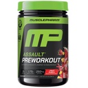MusclePharm Assault Pre Workout Pulver für Männer & Frauen – Energie & Stärke Boost Pre-Workout Ergänzungen mit Beta Alanine, Koffein, Kreatin & Betaine Anhydrous – 30 Servierungen, Frucht-Punch Flavor