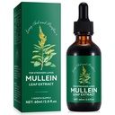 Mullein Tropfen für Lunge, Mullein Leaf Extrakt mit Chlorophyll,Mullein Leaf Extract für Lung Cleanse und Respiratory Support