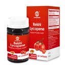 Lycopin-Ergänzung 100mg, Natürliche Tomaten-Extrakt mit Reishi Mushroom 200mg, Pilzkapsel für Immungesundheit, Glutenfrei, Non-GMO, Vegan, 60 Rapid Release Kapseln