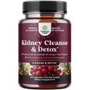 Advanced Kidney Support Supplement - Kidney Cleanse Detox & Repair Cranberry Extract Kapseln mit Uva Ursi, Stinging Nettle & Astragalus für Nierengesundheit - Urinary Tract Health - 120 Caps