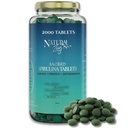 NaturalZing - 100% reine organische Spirulina-Tabletten | Nicht-GVO | Tägliche Grüns | Vegan Superfood Protein & Antioxidans-Unterstützung - Reich an Phycocyanin, Beta-Carotin & Eisen - 2000 Tabletten (16 oz Bulk Pack)