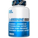Evlution Nutrition Nitric Oxide Booster L-Arginin Ergänzung - Hohe Potenz Nitric Oxid Ergänzung mit 1500mg L Arginine HCL für Enhanced Pumps Energie Muskelwachstum und Vascularity NO Booster