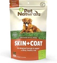 Pet Naturals Haut und Mantel für Hunde mit trockenen, juckenden und unruhigen Haut, 30 Kauen - Lachsöl, Vitamin E und Flax Öl - No Corn oder Weizen - Vet Empfohlen