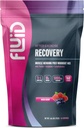 Fluid Erholung Nach-Workout Getränke Mix - Whey Isolate Protein, L-Glutamin, Carbs, Alle natürlichen Inhaltsstoffe, Glutenfrei, Lactosefrei (Mixed Berry)