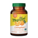 MegaFood Complex C - Vegan Immununterstützungsergänzung mit Vitamin C 250 mg, Hergestellt mit Real Food einschließlich Orange, Cranberry & Brown Rice, Gluten-Free, Kosher - 60 Tabletten, 60 Portionen