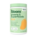 Bloom Nutrition Superfood Greens Powder, Digestive Enzyme mit Probiotika und Präbiotika, Gut Health, Bloating Relief für Frauen, Chlorella, Green Juice Mix mit Rübenwurzelpulver, 25 SVG, Mango