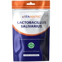 Vitamatic Lactobacillus Salivarius Probiotisches Pulver - Verdauungsunterstützung - 100 Gramm (3,5 OZ) - 100 Portionen