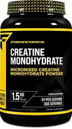 Primaforce Creatin Monohydrat-Ergänzung – 1.5 KG - Mikronisiertes Pulver