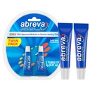 Abreva 10 Prozent Docosanol Kalte Sore Behandlung, behandelt Ihre Fever Blister in 2,5 Tagen - 0.07 oz Tube x 2
