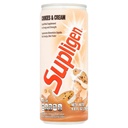Supligen Cookies und Cream Liquid Meal Supplement, 9.87 oz (Pack mit 12) – Protein & Vitamin Shake for Energy, Strength & Recovery – Ready-to-Drink Nutritional Meal
