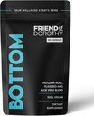 Bottom Fiber Supplement for Effortless Prep Time - Hilft, Verdauungsstörungen zu fördern - Psyllium Husk Based - für Männer, die unten, Vegan Kapseln