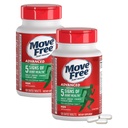Move Free Advanced Glucosamine Chondroitin MSM Joint Support Supplement, unterstützt Mobilität, Komfort, Stärke, Flexibilität & Knochen, 120 Tabletten/40 Servierungen (2 Pack)