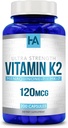 Vitamin K2 MK7 Ergänzung | Hohe Absorption K2 Vitamin-Ergänzung mit aktivem MK7 Menaquinone Form für Gelenk Herz- und Immununterstützung | Vegan Non-GMO Soy Free Made in cGMP Labs (200 Veggie Kapseln)