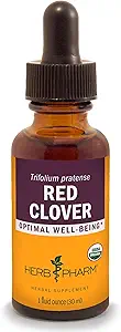 Estratto di liquido di Clover rosso biologico certificato Pharm, 1 Fl Oz