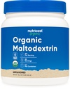 Nutricost Organic Maltodextrin Powder 1lb - Glutenfrei, Non-GMO