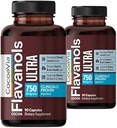 CocoaVia Memory+ Brain Supplement, 60 Tage, 750 mg Cocoa Flavanols, Memory & Brain Booster, Vegan, Plant Based,180 Kapseln