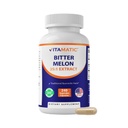 Vitamatic Bitter Melon- 25000 mg Äquivalent pro Servierung (von 25:1 Extrakt 1000 mg)- 240 Vegetarische Kapseln und Konzentrierte 25X Potenz 100% Vegetarisch, All-Natural und Non-GMO