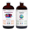 LIQUIDHEALTH Optimum Joint Glucosamine Chondroitin Supplement & Complete Multiple Daily Multivitamin Bundle für Männer & Frauen - Immununterstützung, Knochen Joint Health, Ganze Lebensmittel - USA Made, Vegan, Non-GMO